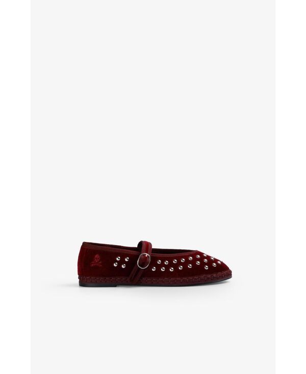 スカルパーズ レディース シューズ サンダル Scalpers Womenscstudsstrap Slipper Ecru エクリュ