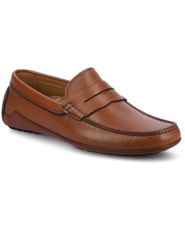 タフト メンズ シューズ スリッポン・ローファー Taft Mens Luke Driver Moc Loafers Tan タン