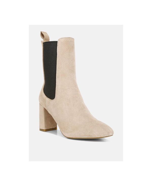 ラグアンドコー レディース シューズ ブーツ・レインブーツ チェルシーブーツ スエード チェルシー アンクル Rag Co Gaven Womensuede High Ankle Chelsea Bo