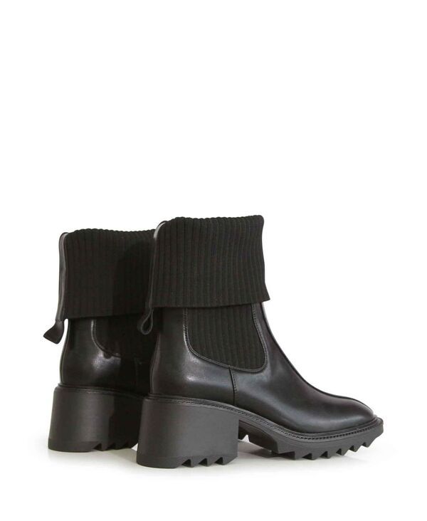 ベルアンドブルーム レディース シューズ ブーツ・レインブーツ ニット Belle Bloom Perfect Illusion Knit Boot Black ブラック