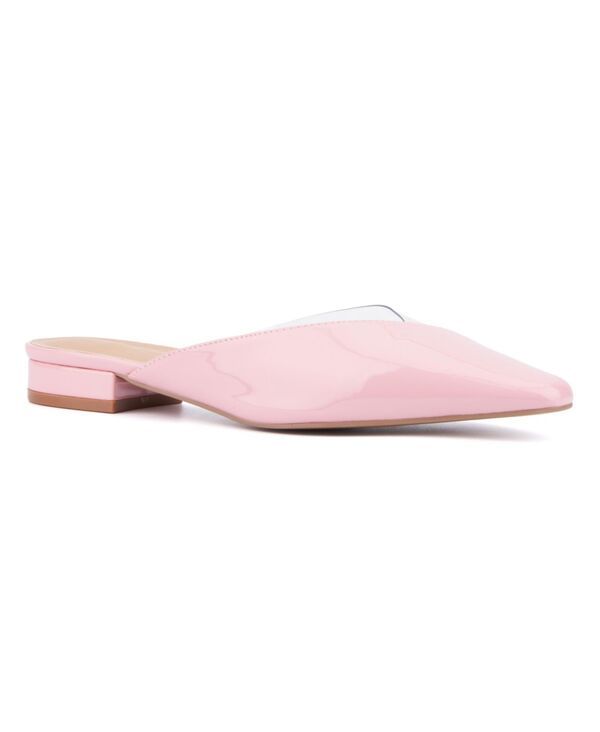トルゲイス レディース シューズ サンダル Torgeis Womens Jaina Flat Mule Pink ピンク
