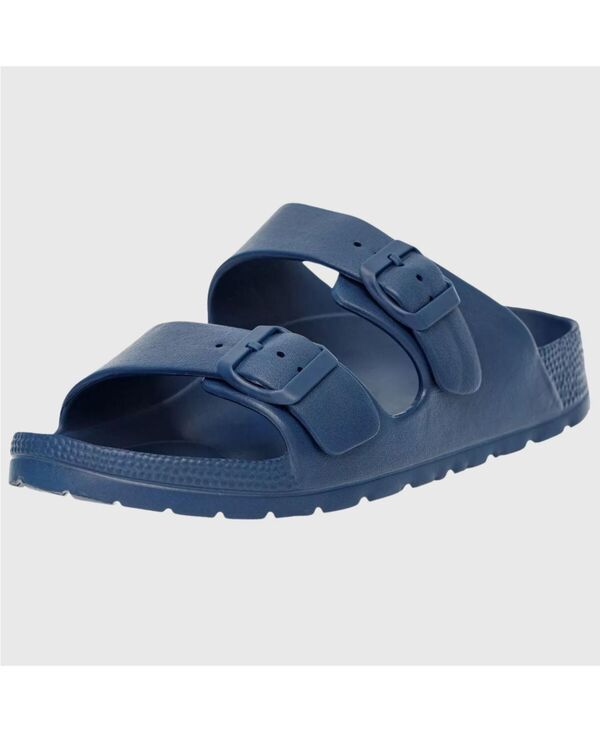 アルパインスイス メンズ シューズ サンダル Alpine Swiss Mens Double Strap EVA Slide Sandalsole Flat Casual Comfort Shoes