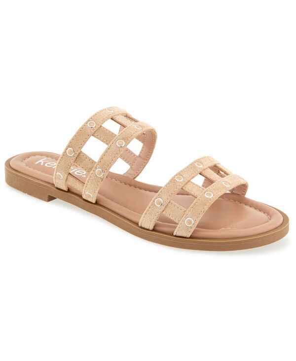 ケンジー レディース シューズ サンダル Kensie Womens Malory Flat Sandal Sand サンド