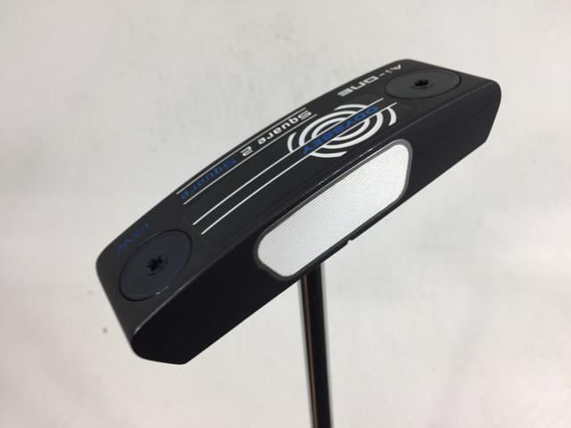 返品OK 【中古ゴルフクラブ】【美品】オデッセイ Ai-ONE SQUARE 2 SQUARE (スクエア2スクエア) DOUBLE WIDE パター 2025 STROKE LAB(ストローク ラボ) 90 シャフト パター