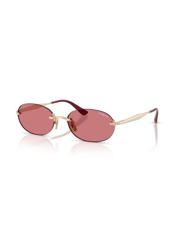 ヴォーグアイウェア レディース アクセサリー サングラス・アイウェア Vogueyewear Womens Oval Sunglasses VO4342S Pale Gold ゴールド