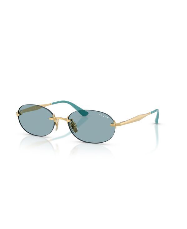 ヴォーグアイウェア レディース アクセサリー サングラス・アイウェア Vogueyewear Womens Oval Sunglasses VO4342S Gold ゴールド