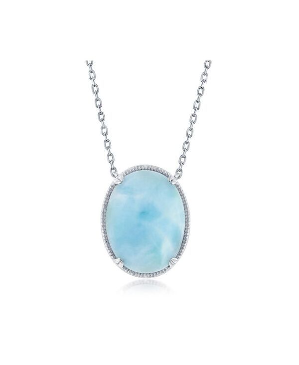 カリビアントレジャーズ レディース アクセサリー ネックレス・チョーカー・ペンダントトップ レース Caribbean Treasuresterling Silver Ovalarimar Filig