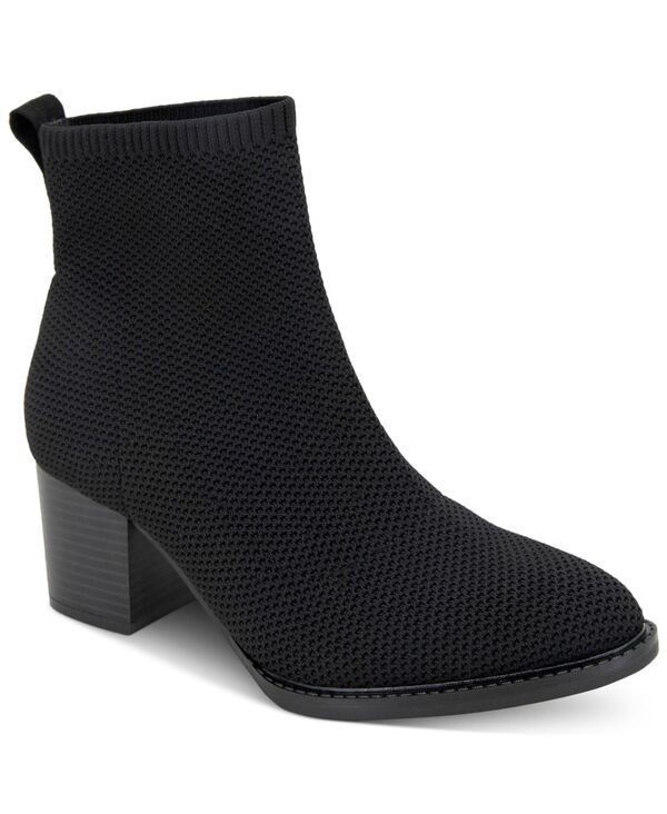 スタイルアンドコー レディース シューズ ブーツ・レインブーツ ニット Style Co Womens Grantt Flyknit Booties Blacknit ブラック