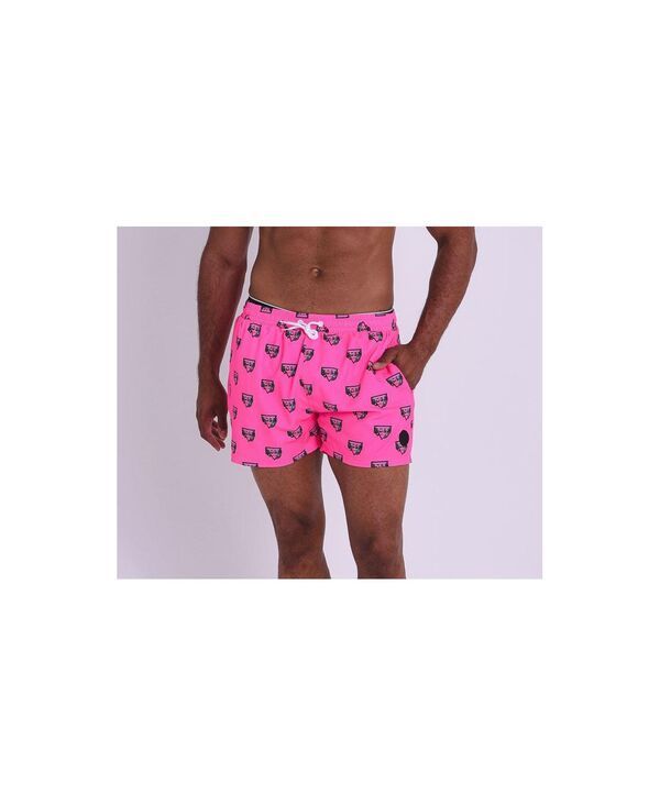 オースク メンズ 水着 ハーフパンツ・ショーツ ショートパンツ OOSC Mens Baewatch Neon Pink Swim Shorts Pink ピンク