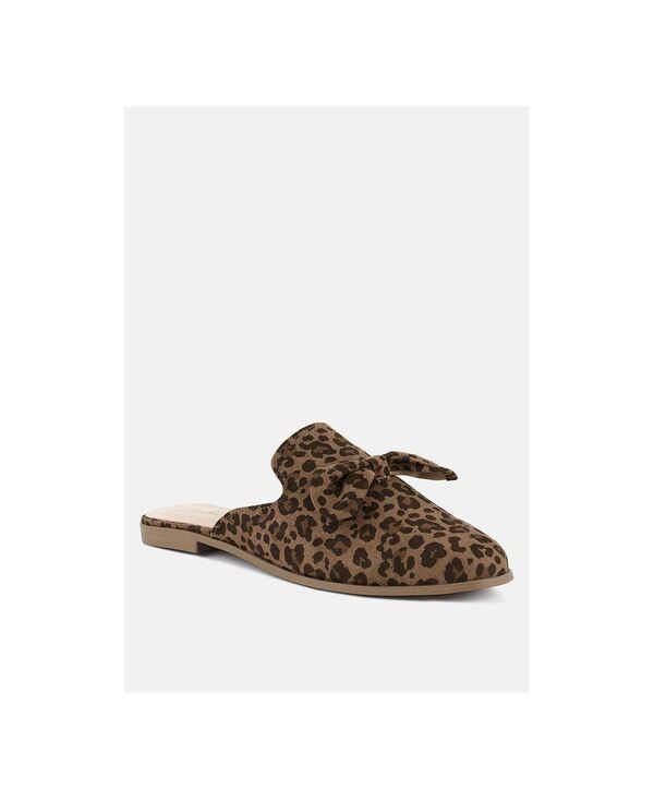 ロンドンラグ レディース シューズ サンダル London Rag Womens Dobos Casual Walking Bow Mules Brown ブラウン
