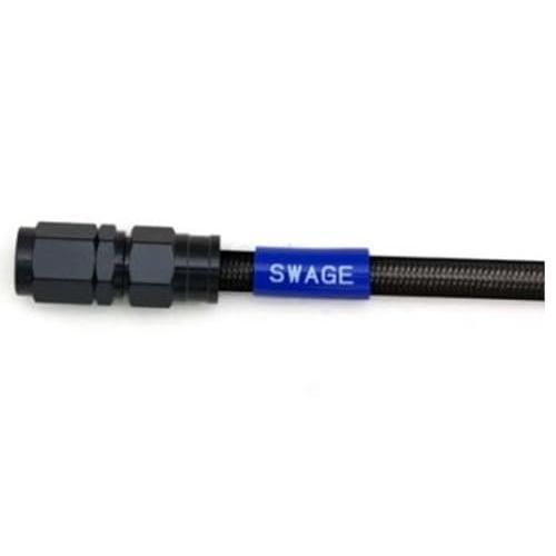 スウェッジライン(Swage Line) SWAGE LINE イージーオーダーブレーキホース 汎用ホース ストレートフィッティング アルミ(ブ