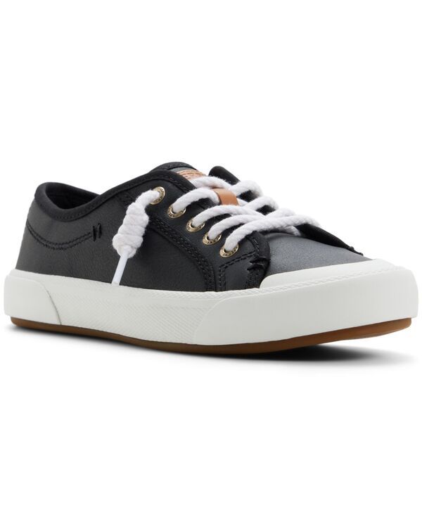 スペリー レディース シューズ スニーカー レース Sperry Womens Pier Wave LaceUp Sneakers Black ブラック