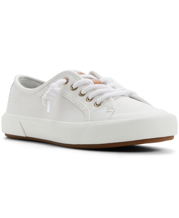 スペリー レディース シューズ スニーカー レース Sperry Womens Pier Wave LaceUp Sneakers White ホワイト