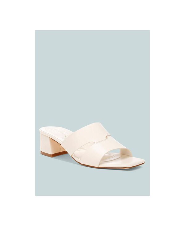 ロンドンラグ レディース シューズ サンダル ヒール London Rag Womenshulva Block Heel Off white polyurethane オフホワイト