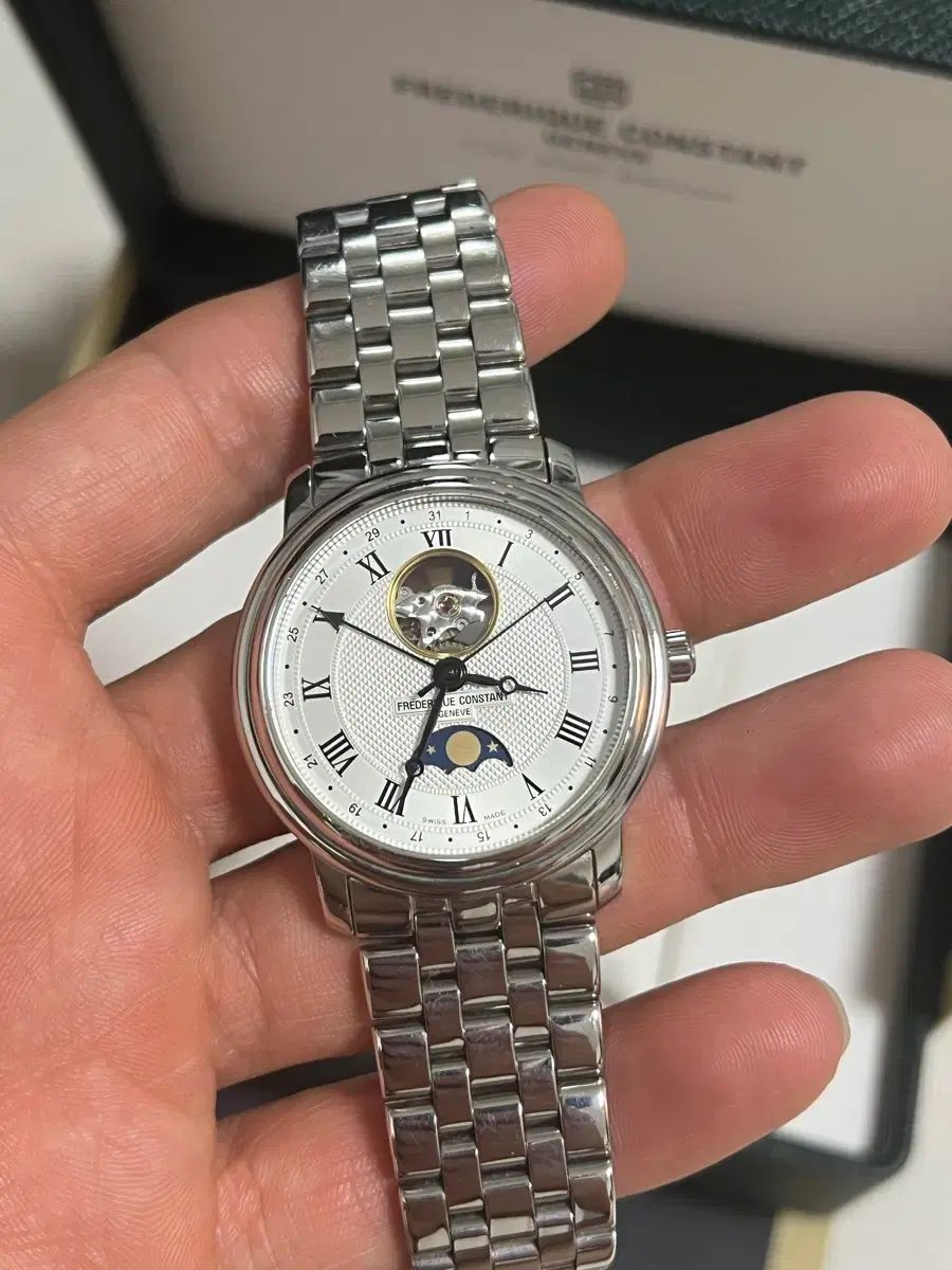 フレデリックコンスタント ハートビート ムーンフェイズ フルセット