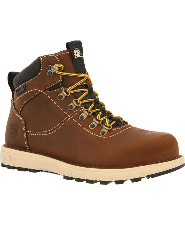 ロッキー メンズ シューズ ブーツ・レインブーツ ROCKY Mens Legacy 32 Composite Toe Waterproof Work Boot Brown ブラウン 36,920円