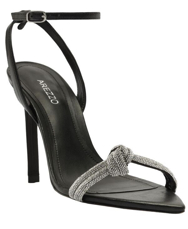 アレッツォ レディース シューズ サンダル Arezzo Womenstella High Stiletto Dressandals Black ブラック
