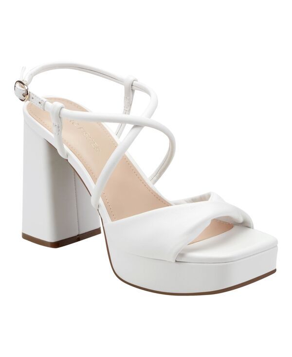 マークフィッシャー レディース シューズ サンダル プラットフォーム ヒール Marc Fisher Womens Glady Strappy High Block Heel Platform San