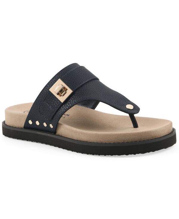 ホワイトマウンテン レディース シューズ サンダル White Mountain Womens Malabar Sandal Navy ネイビー