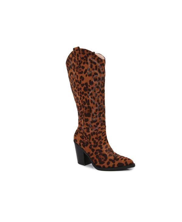 バーネス レディース シューズ ブーツ・レインブーツ BERNESS Womens Arizona Boot Leopard アニマル
