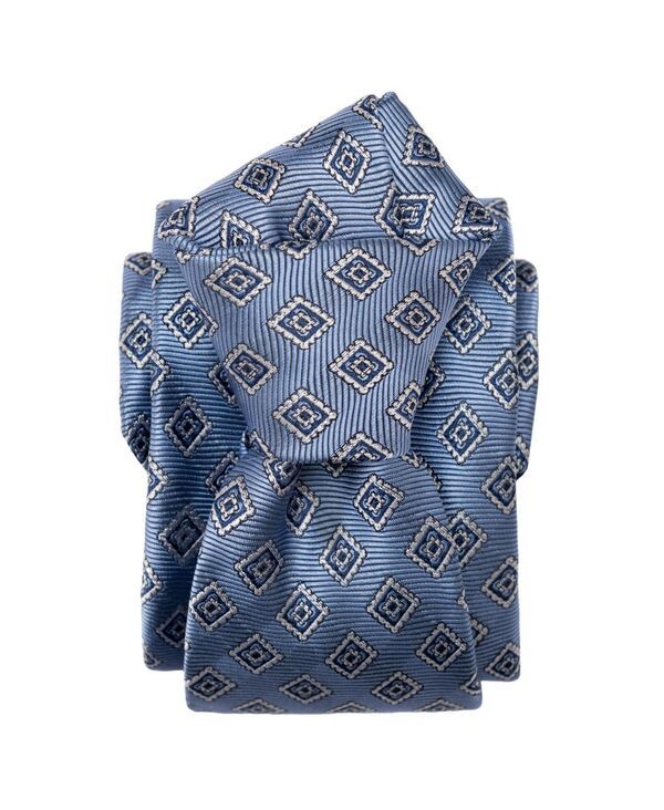 エリザベッタ メンズ アクセサリー ネクタイ シルク Elizabetta Mens Lambrusco Silk Jacquard Tie for Men Sky blue ブルー 31,720円