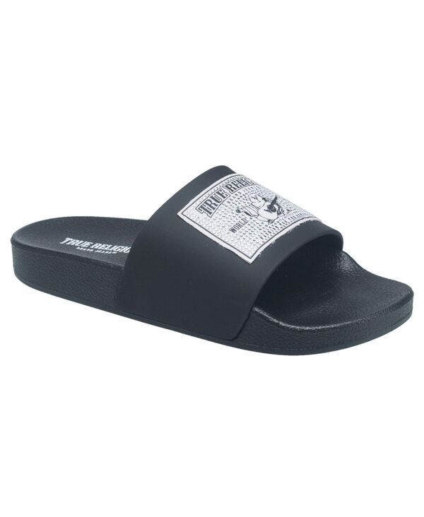 トゥルーレリジョン レディース シューズ サンダル True Religion Womens Kendra Pool Slide Black ブラック