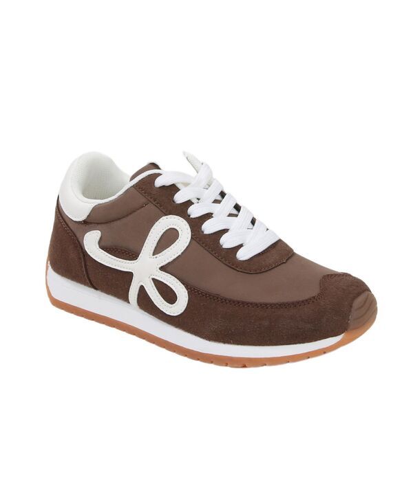 バーネス レディース シューズ スニーカー レース BERNESS Womensimone LaceUp Sneakers Brown ブラウン