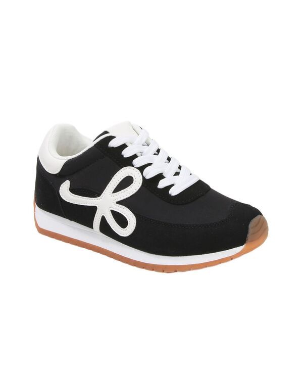 バーネス レディース シューズ スニーカー レース BERNESS Womensimone LaceUp Sneakers Black ブラック