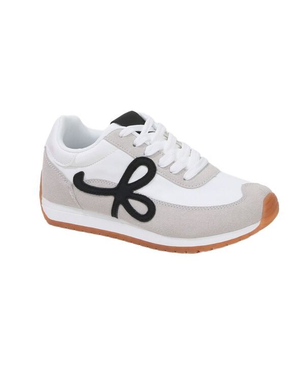 バーネス レディース シューズ スニーカー レース BERNESS Womensimone LaceUp Sneakers White ホワイト