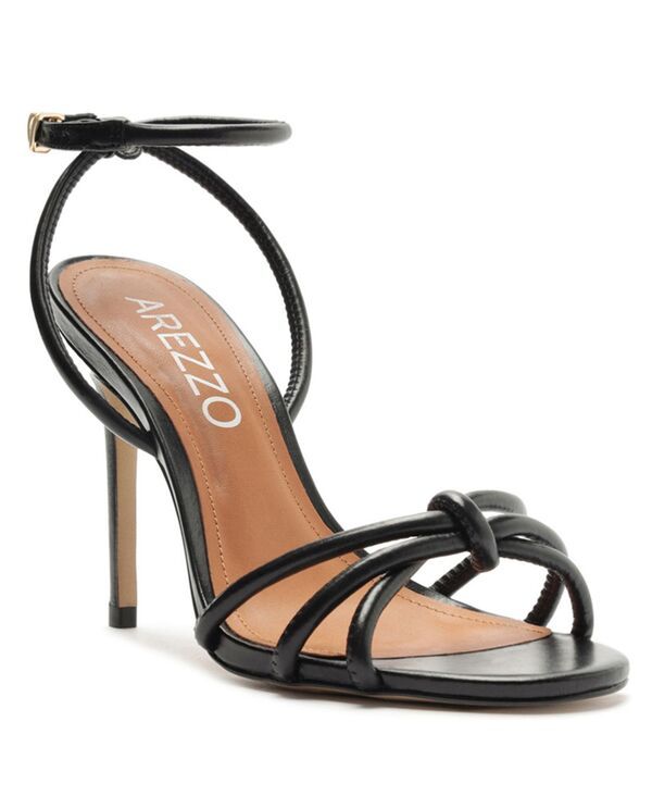 アレッツォ レディース シューズ サンダル Arezzo Womens Marina High Stiletto Sandals Black ブラック