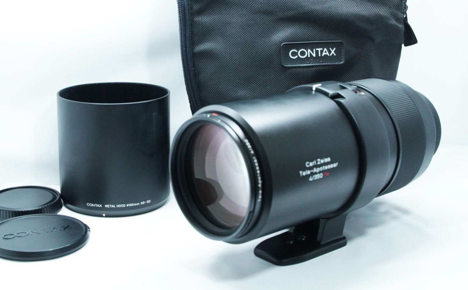 超希少 ほぼ新品未使用品 Contax Carl Zeiss Tele-Apotessar T* 350mm F/4 レンズ コンタックス645用 ＃1551