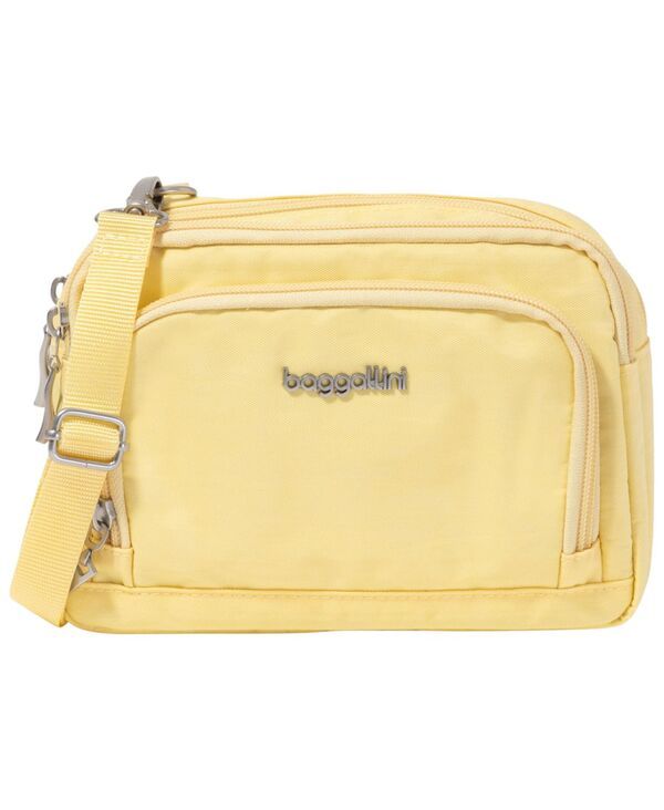 バッガリーニ レディース バッグ Baggallini Trifecta Small Crossbody Handbag Butter Yellow イエロー