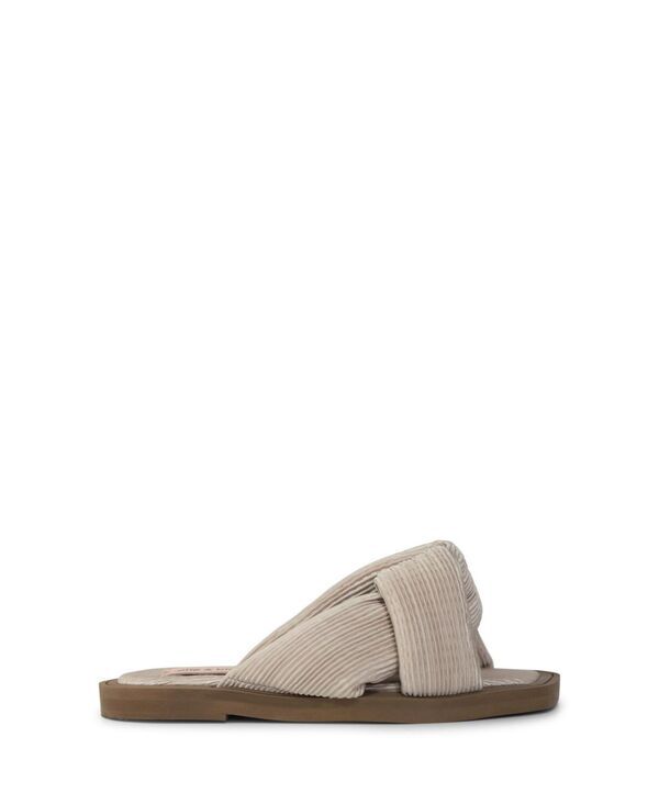 ベルアンドブルーム レディース シューズ サンダル レザー Belle Bloom Oblivion Womens Leather Slide Sandalstone ストーン
