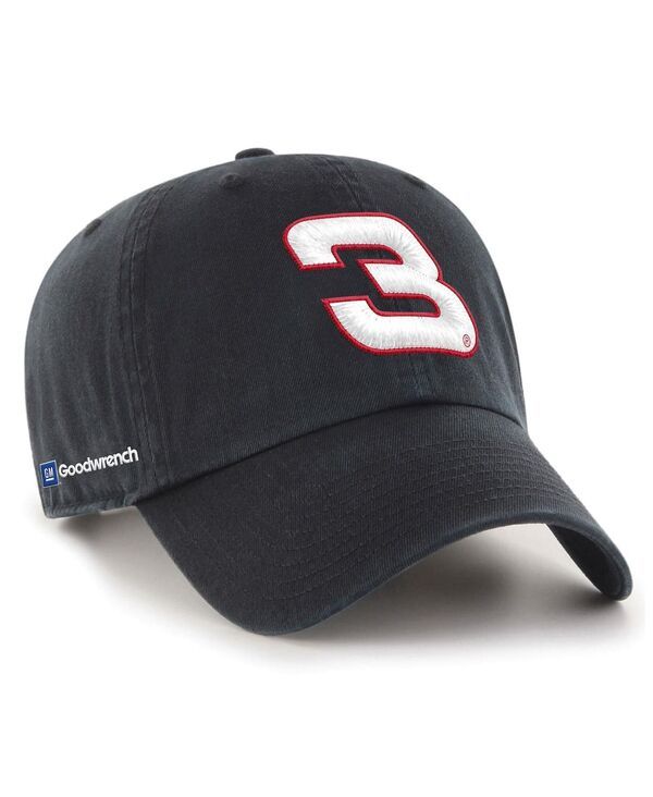 47 ブランド メンズ アクセサリー 帽子 47 Brand Mens 3 Black Richard Childress Racing Clean Up Adjustable Hat Black ブ