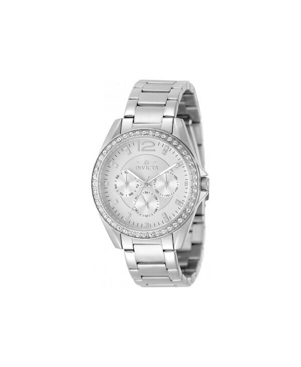 インビクタ レディース アクセサリー 腕時計 Invicta Womens 50108 Angel Quartz VH63 Dial Watch Silver シルバー
