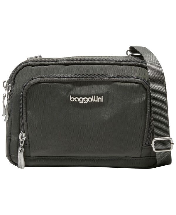バッガリーニ レディース バッグ Baggallini Trifecta Small Crossbody Handbag Charcoal チャコール