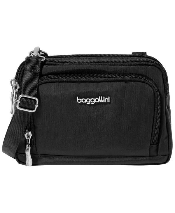 バッガリーニ レディース バッグ Baggallini Trifecta Small Crossbody Handbag Black ブラック