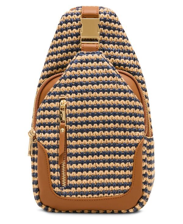 マッデンガール レディース バッグ ミニ Madden Girl Brooke Mini Sling Crossbody Handbag BlueBrown ブルー