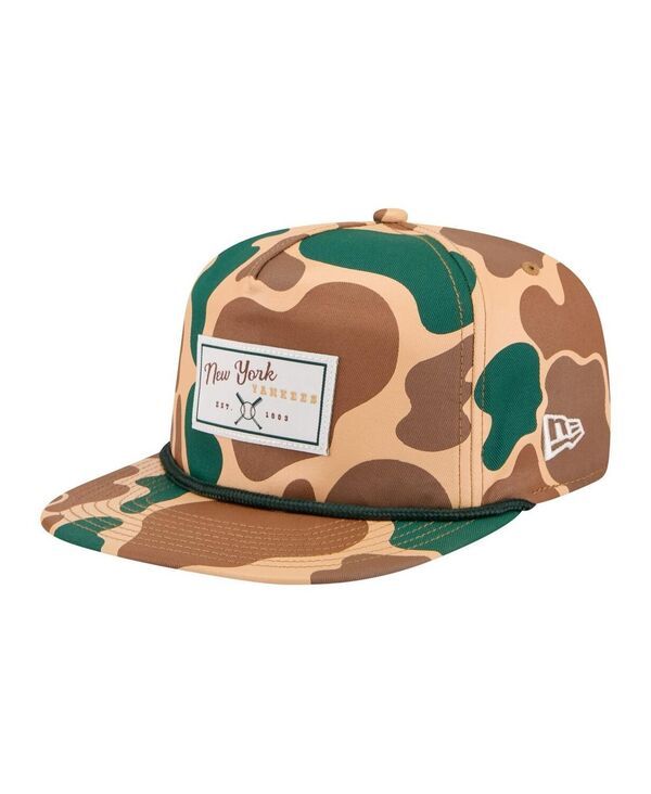 ニューエラ メンズ アクセサリー 帽子 New Era Mens Camo New York Yankees Duck 19TWENTY Adjustable Hat Camo