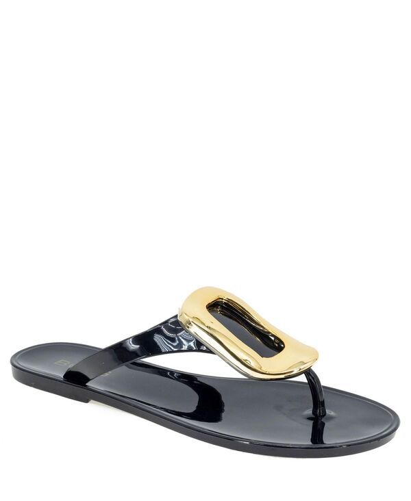 ビーシビージー レディース シューズ サンダル BCBG Womens Oxina Jelly Sandal Black ブラック