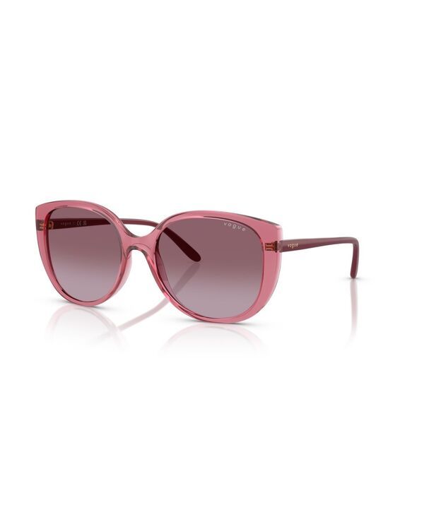 ヴォーグアイウェア レディース アクセサリー サングラス・アイウェア Vogueyewear Womens Butterfly Sunglasses VO5623S Transparent Purpl