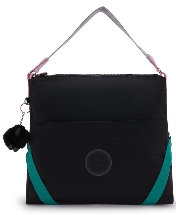 キプリング レディース バッグ Kipling Larinda Medium Shoulder Handbag Black Noir ブラック