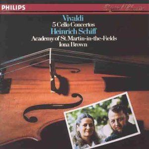 (CD)Vivaldi;5 Cello Concertos／Schiff:Brown