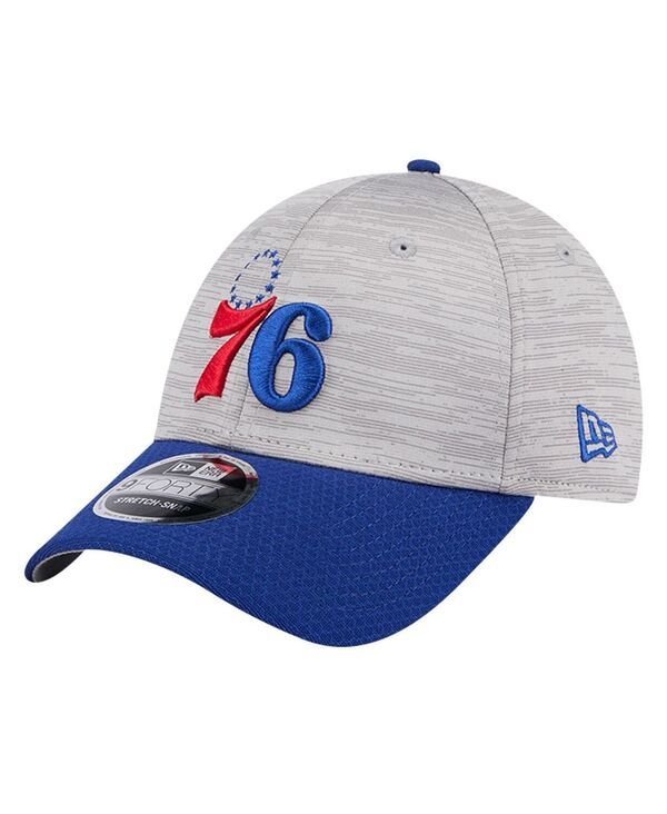 ニューエラ メンズ アクセサリー 帽子 New Era Mens Heather GrayRoyal Philadelphia 76ers Active DigiTech TwoTone 9FORTY