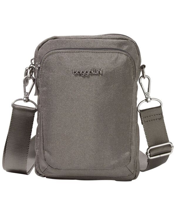 バッガリーニ レディース バッグ ミニ Baggallini Explorer Mini Crossbody Handbag Sterling Shimmer