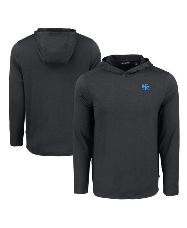 カッターアンドバック メンズ トップス Tシャツ パーカー Cutter Buck Mens Blackentucky Wildcats Coastlinepicomfort Long Sleeve