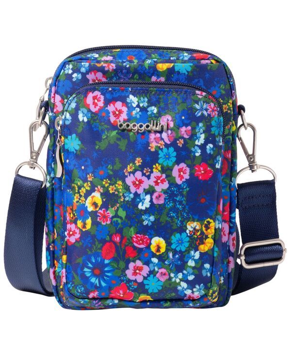 バッガリーニ レディース バッグ ミニ Baggallini Explorer Mini Crossbody Handbag Flower Market