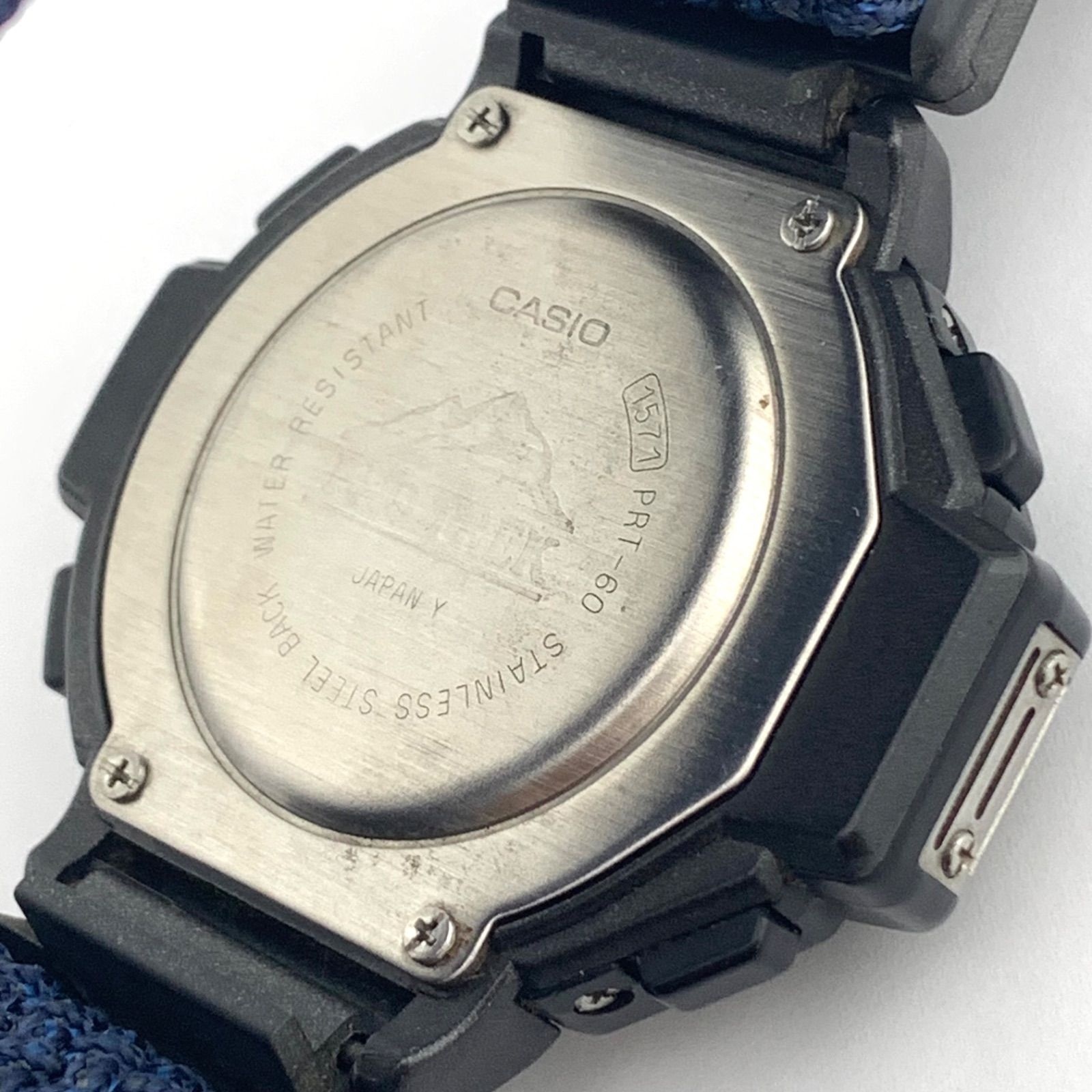中古】CASIO PRO TREK PRT-60 デジタル腕時計 本体 - メルカリ
