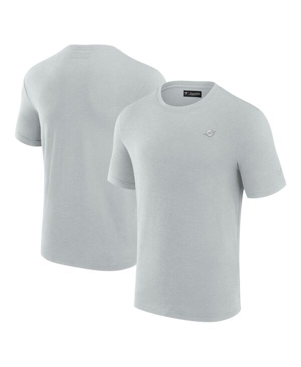 ファナティクス シグネチャー メンズ トップス Tシャツ Fanaticsignature Mens Gray Miami Dolphins Modal Short Sleeve Tshirt Gra