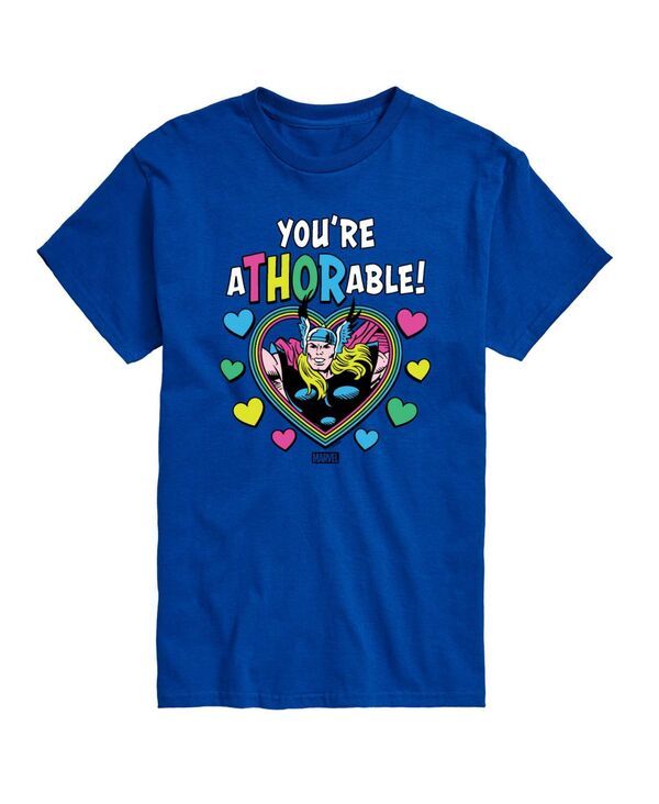 エアウェーブス メンズ トップス Tシャツ プリント 半袖 グラフィック AIRWAVES Mens Thor Youre Athorable Printed ShortSleeve Graphic